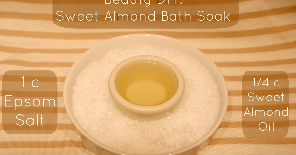 Elle Sees Beauty Blogger in Atlanta Beauty DIY Sweet Almond Bath Soak
