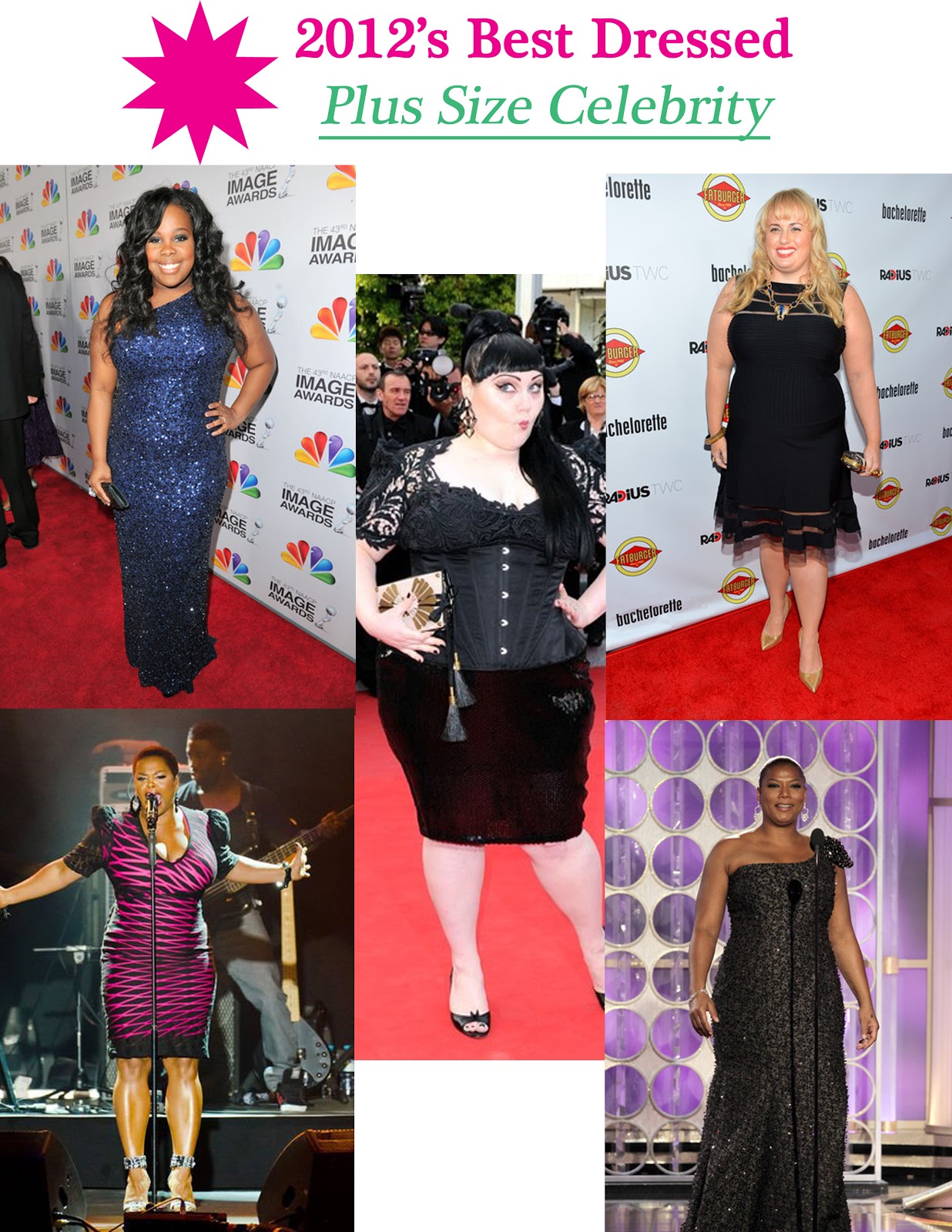 STYLISH CURVES 2012 BEST DRESSED PLUS SIZE CELEBRITY Stylish Curves