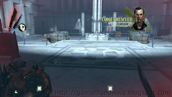 Curnow rescued from the clutches of the enemies