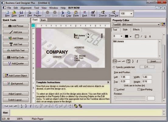 Business Card Designer Plus 11.5.1 Full