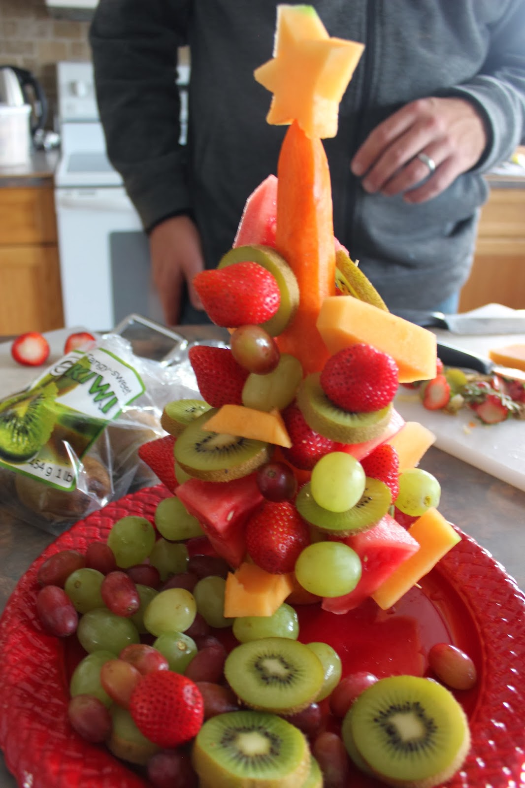Fruit Christmas Tree Love Create Celebrate