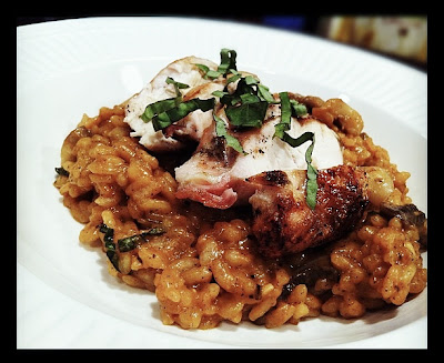 Chicken Marsala Risotto