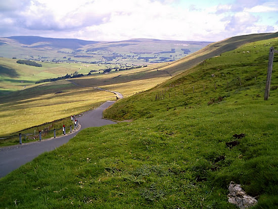 A View from Fleet Moss Looking Back Towards Hardraw and Hawes