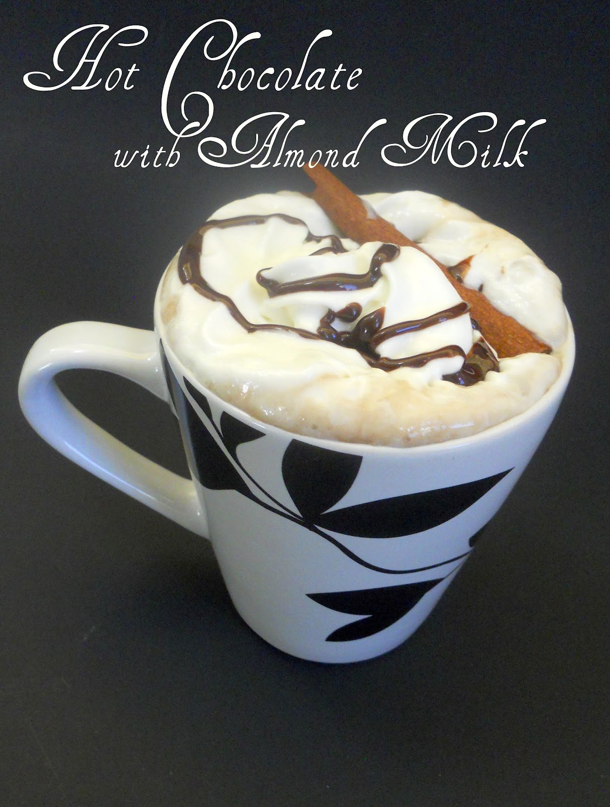 Hot Chocolate with Almond Milk | Delightfully Noted