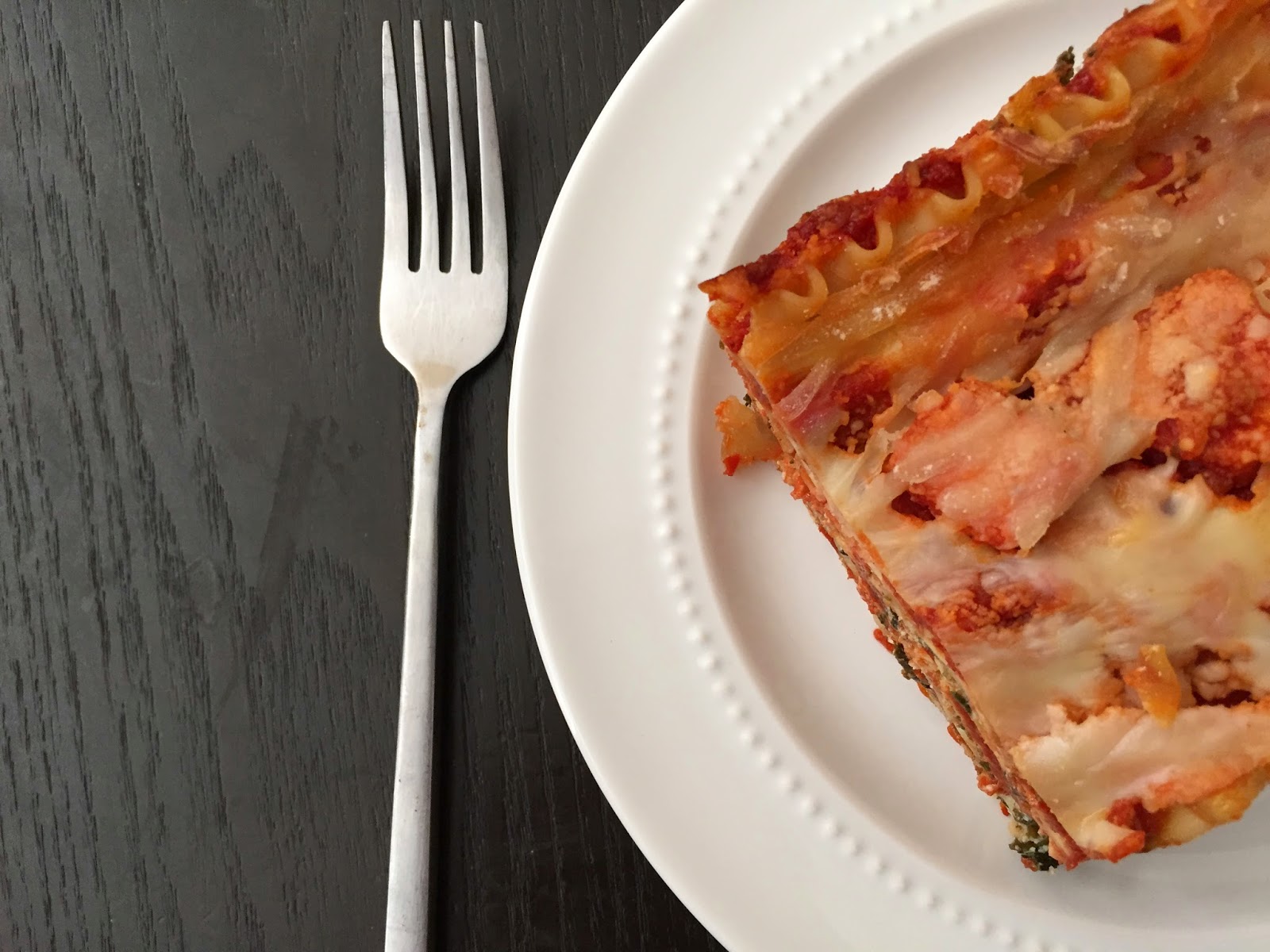 butternut squash & pesto lasagna