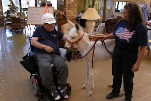 Moby's first visit to Longterm care