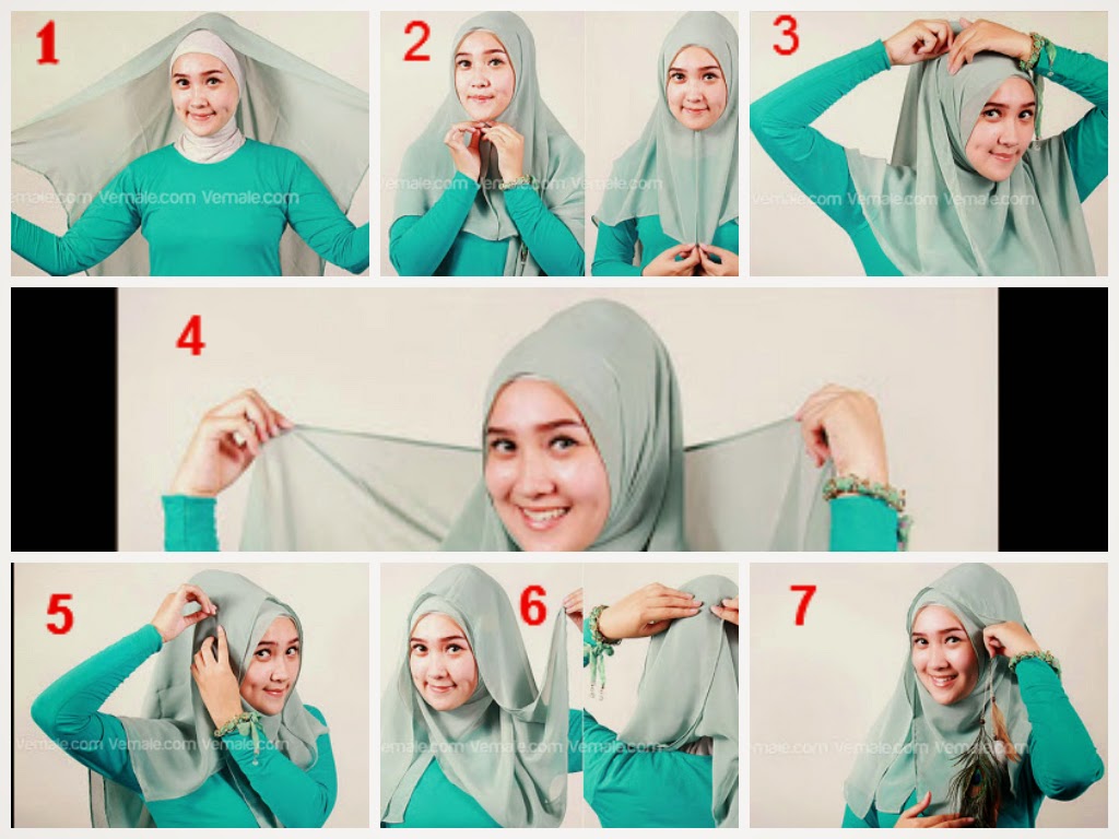 2 Kumpulan Gambar Tutorial Hijab Segi Empat Modern Terlengkap 2 Kumpulan Gambar Tutorial Hijab Segi Empat Modern Terlengkap