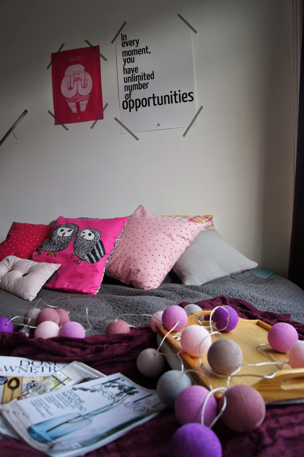 It Made My Day COTTON BALL LIGHTS