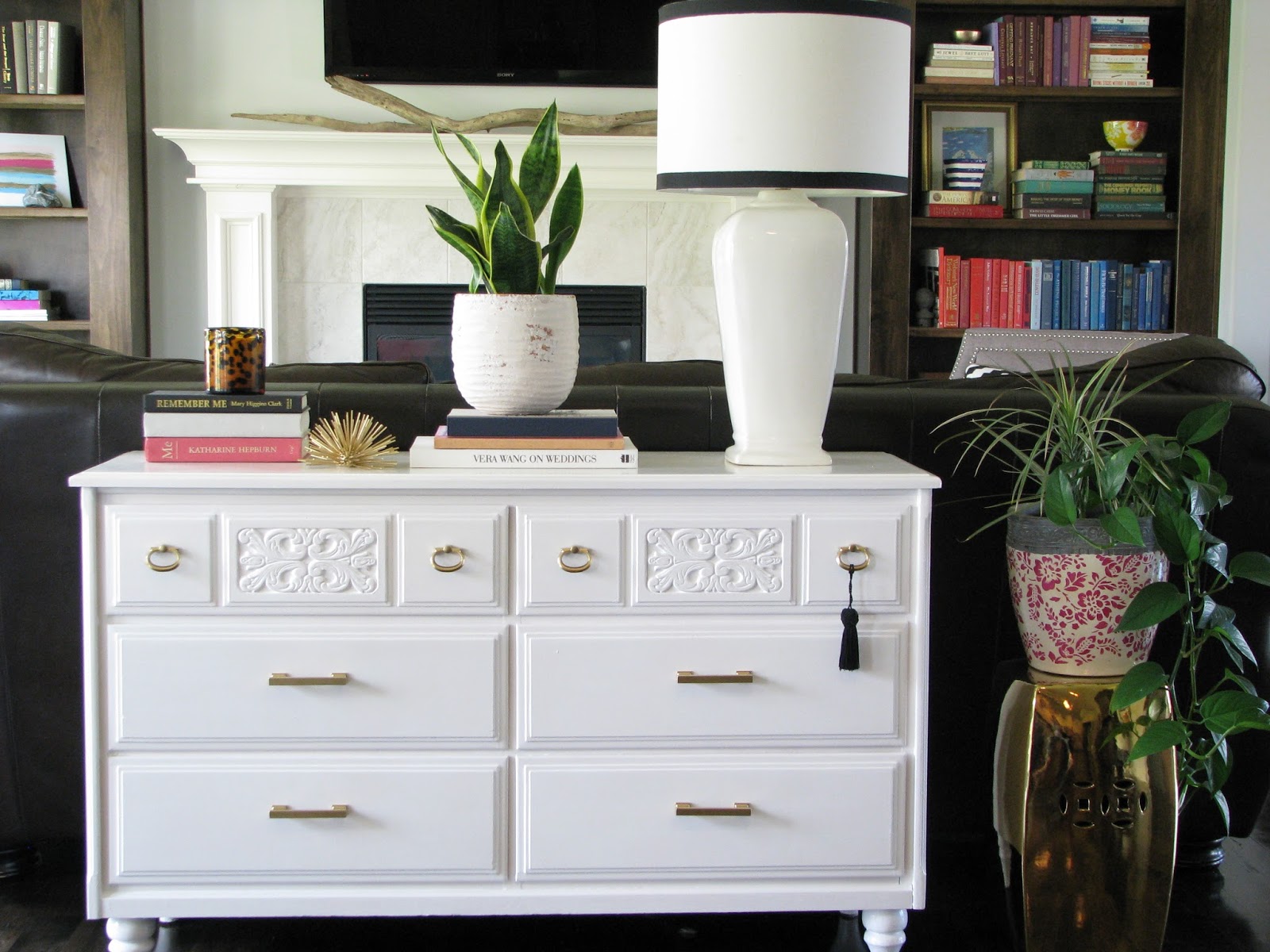Life Love Larson Painted White Dresser