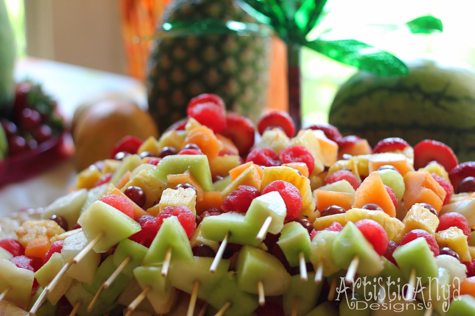 Artistic Anya Designs Hawaiian Luau Party