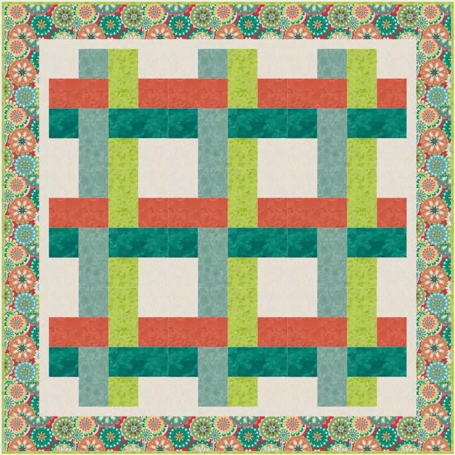 Scrapbox Quilts Woven Nap Quilt