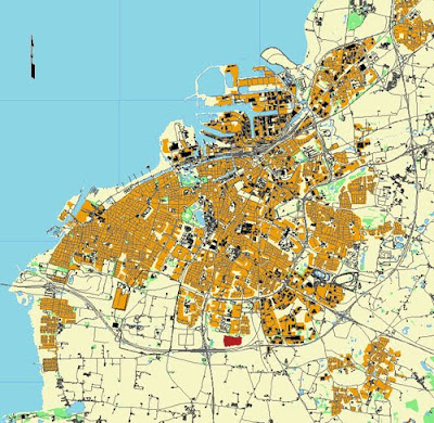 Karta över Malmö Kommun Bild