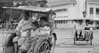 Foto Foto Zaman Dulu Tukang Becak Foto Foto Zaman Dulu