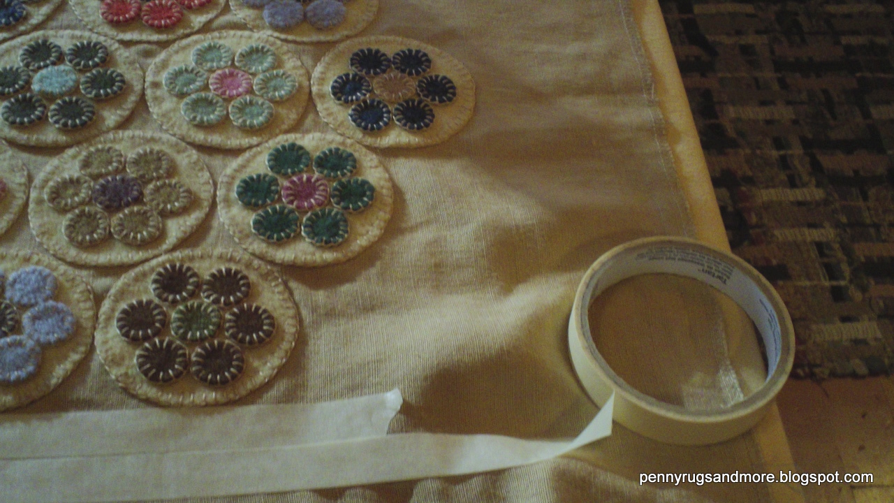 Penny Rugs and More: Penny Rug Tutorial - Part 5