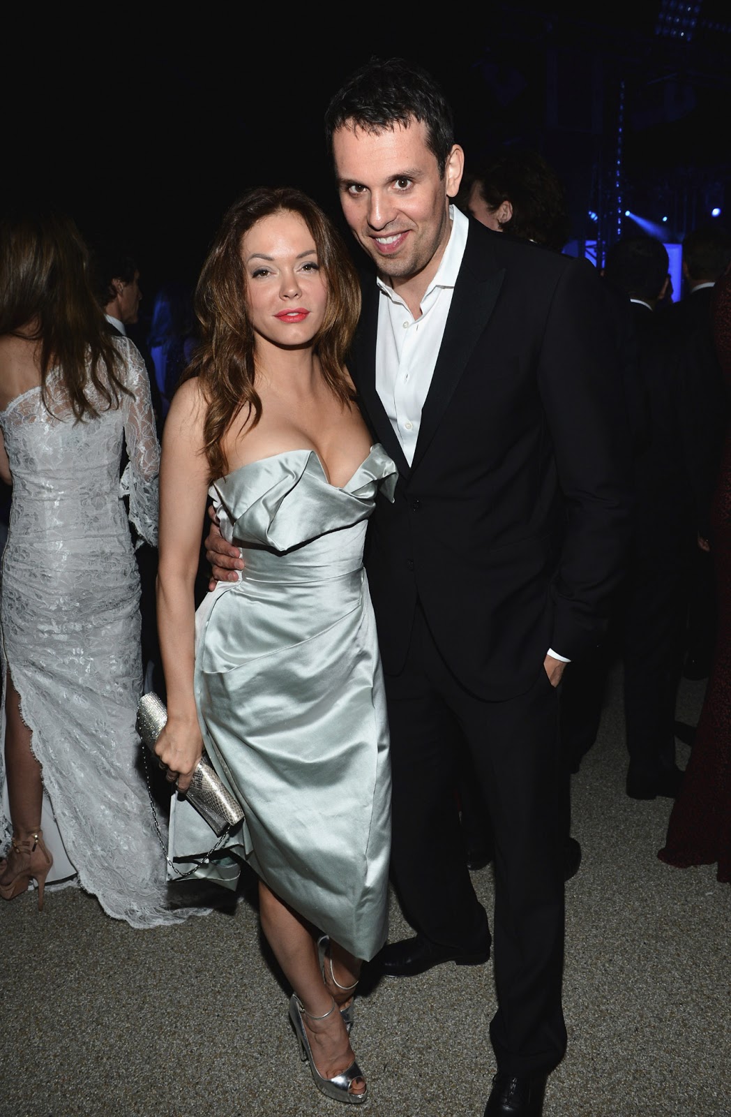 ladies in satin dresses