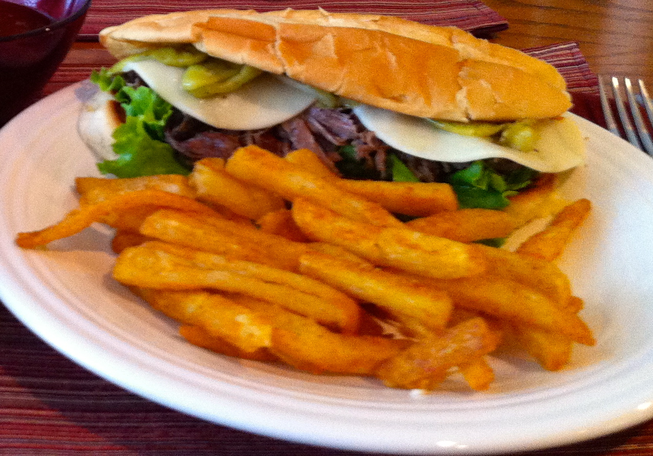 WildWSS Crock Pot Italian Beef Dip Sandwiches