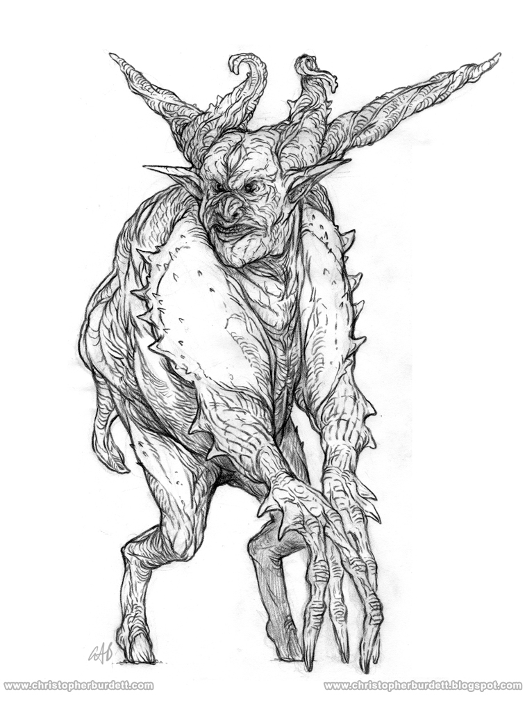 The DOODLES, DESIGNS, and aRT of CHRISTOPHER BURDETT: A New Challenger