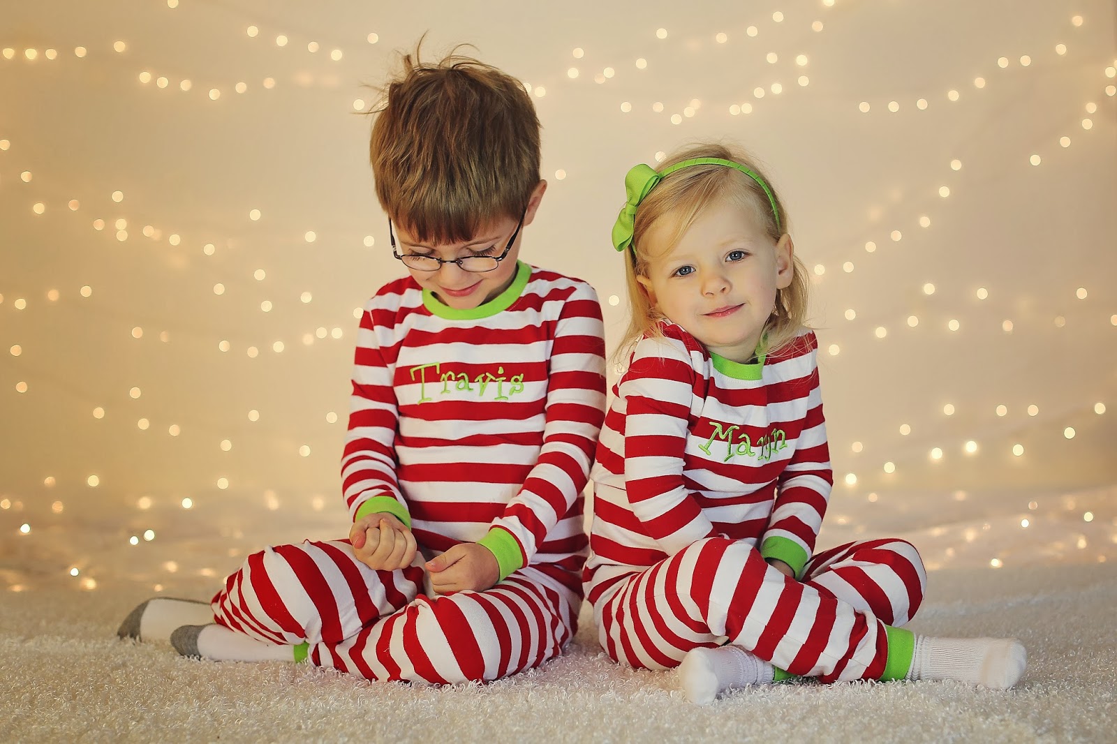 The Hill Family Christmas PJ Photoshoot