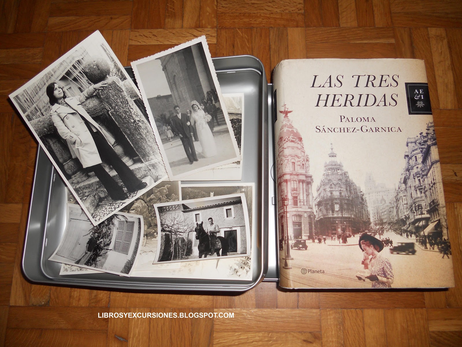 Libros y excursiones: Las tres heridas de Paloma Sánchez-Garnica