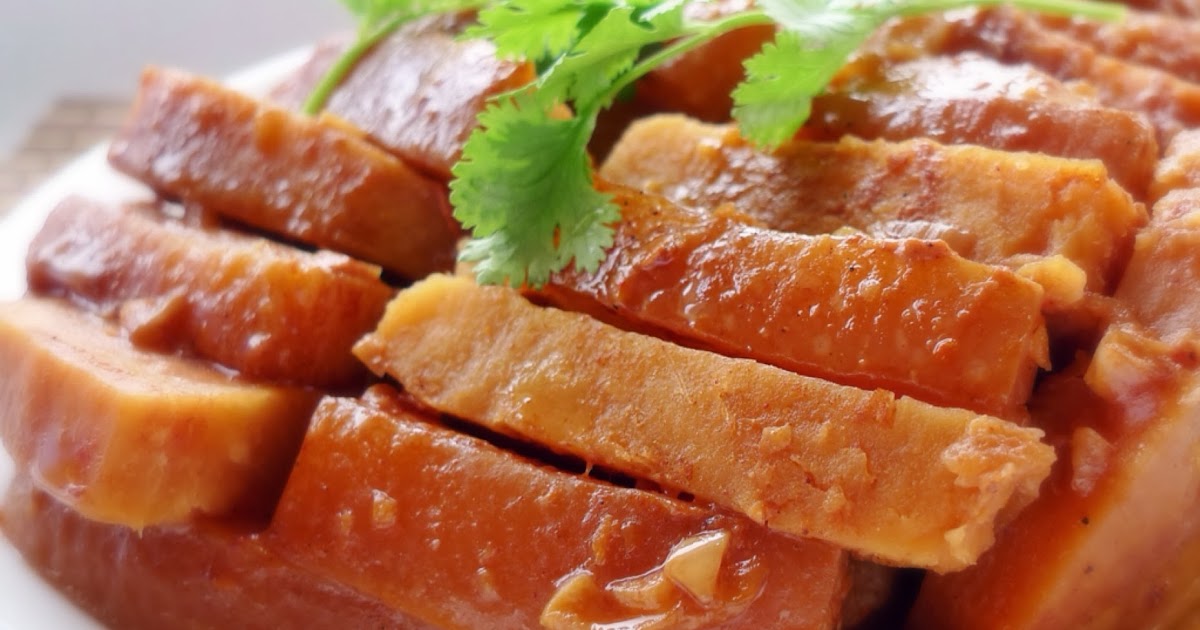 Minty's Kitchen Hakka Steamed Pork With Yam (芋头扣肉） Revisited