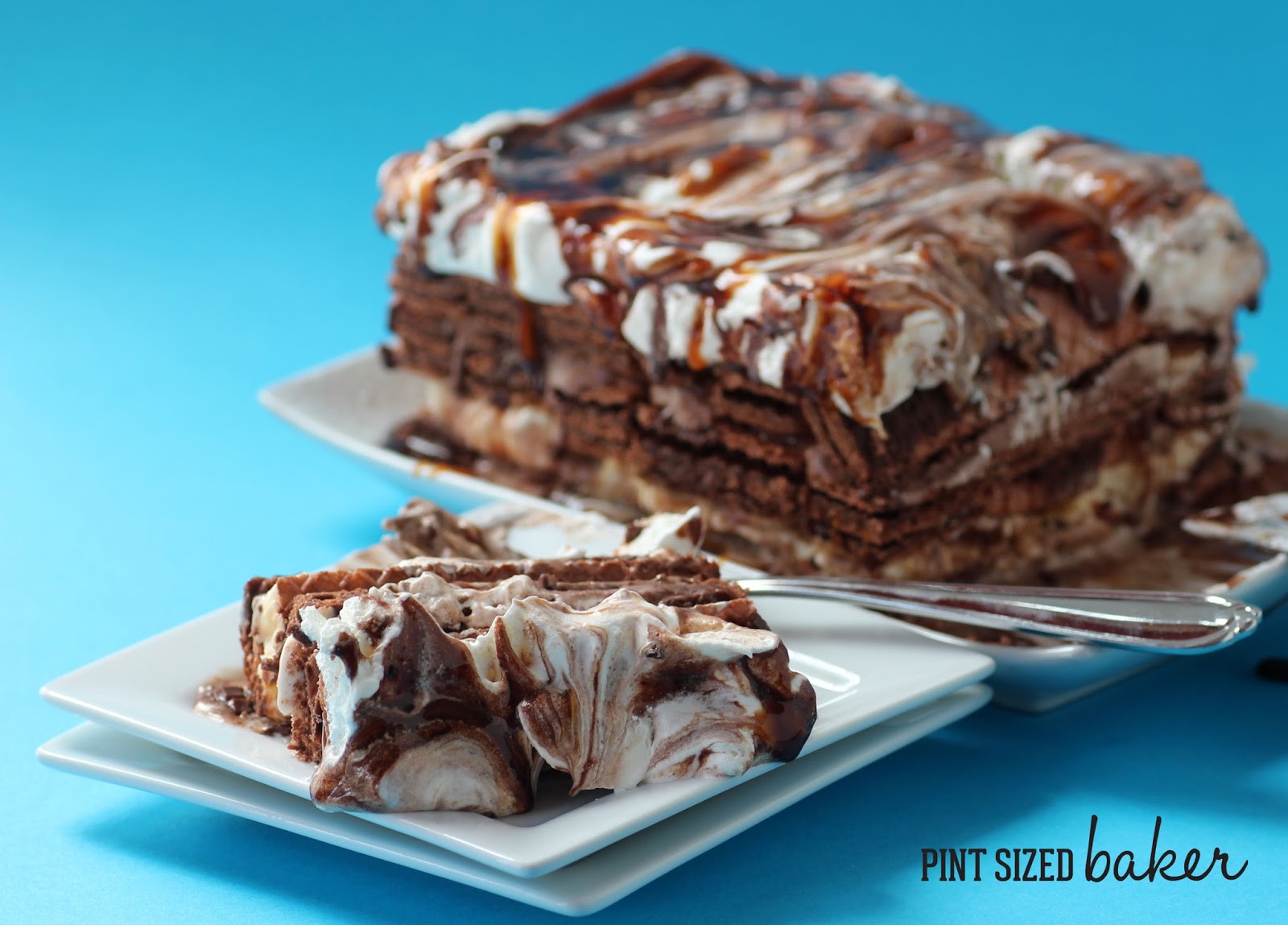 Chocolate Wafer Cookie Icebox Cake Pint Sized Baker