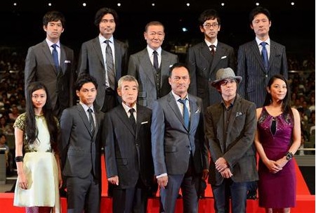 The Japan premiere of movie