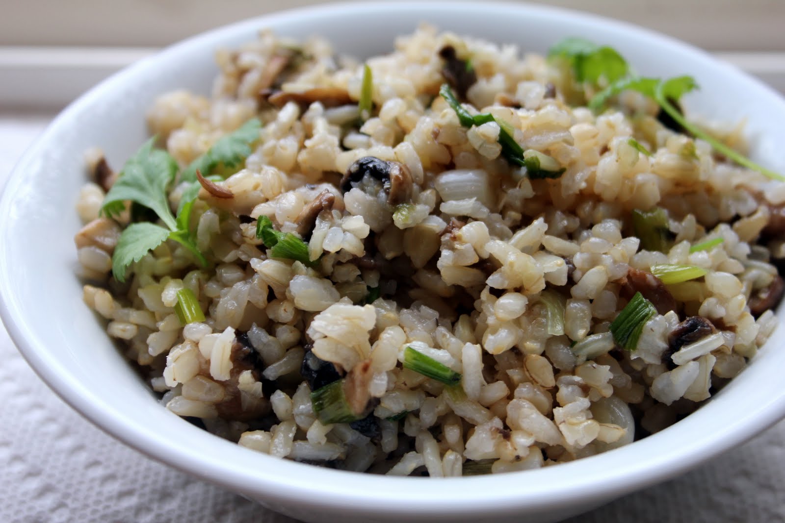 Grain Crazy Mushroom Pilaf