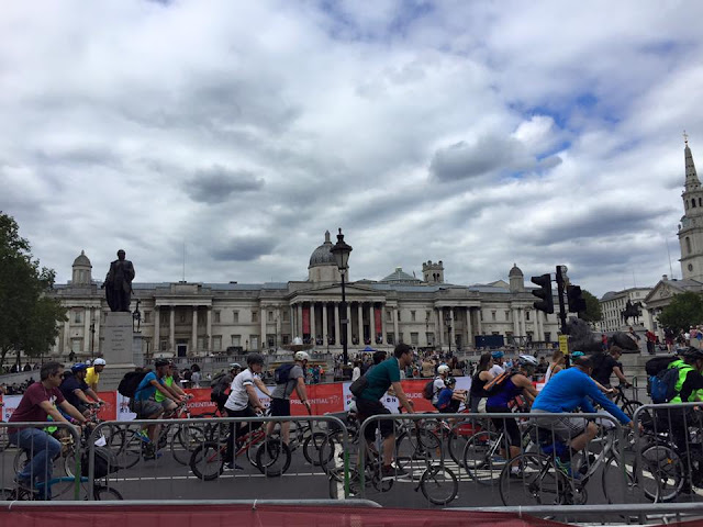 RideLondon 2015 cycling in London