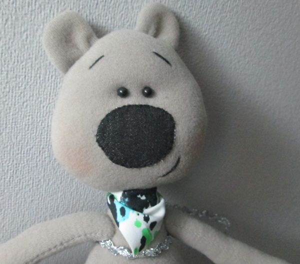 Шьем мишку своими руками. Выкройка медведя-черноносика. hand made bear toy diy sew yourself with free printable pattern
