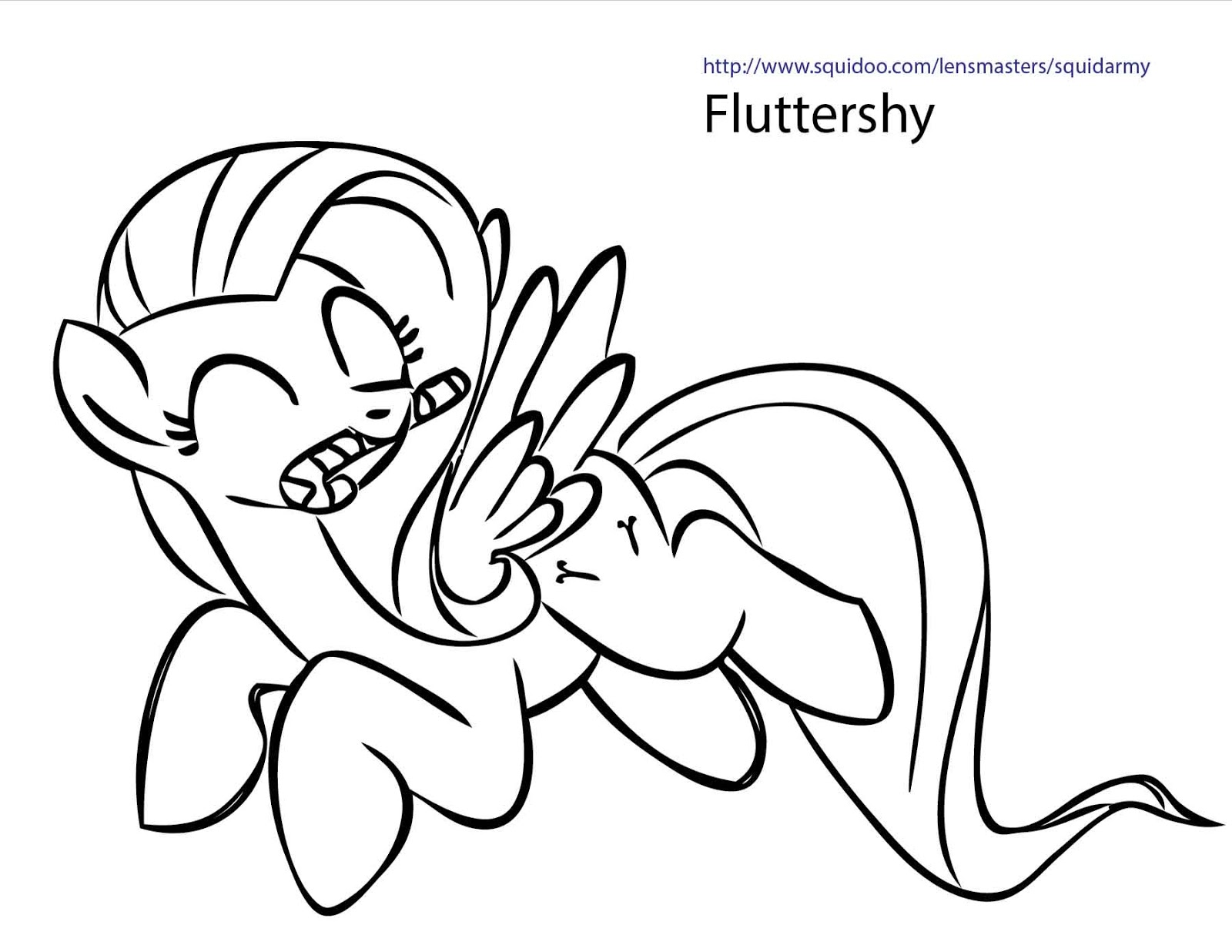 My Little Pony Coloring pages - Squid Army