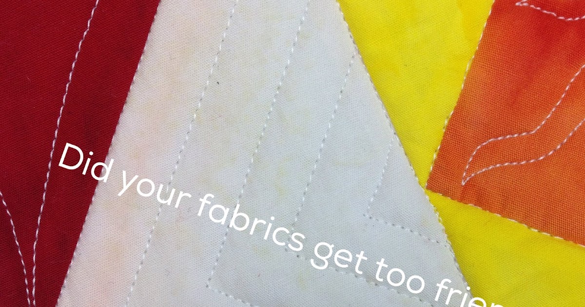 The Free Motion Quilting Project Bleeding Fabric Fears