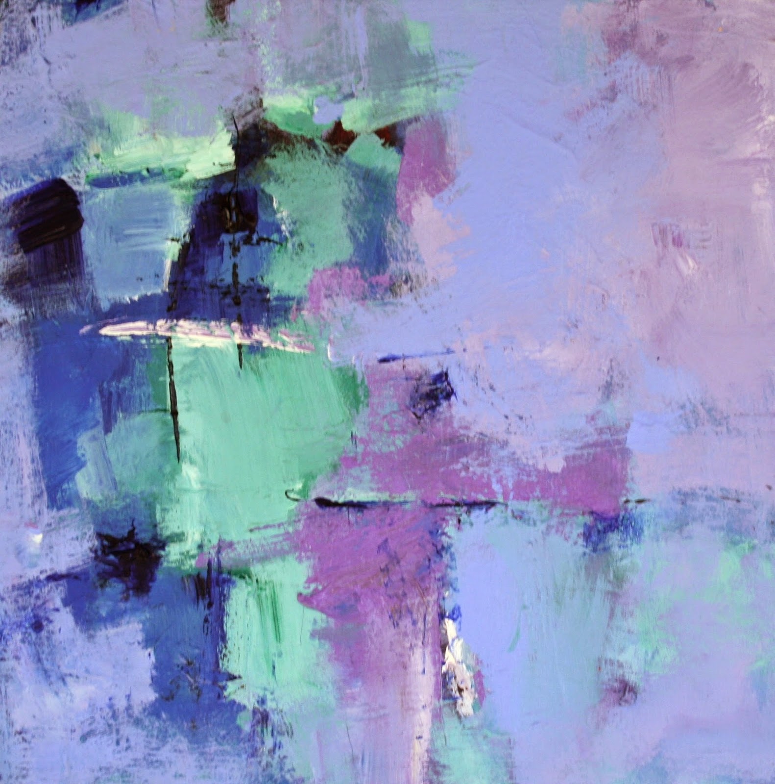 Elizabeth Chapman Art More small abstract paintings, "Bliss" by
