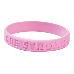 Awareness Silicone Wristbands/Bracelets, Thumb Bands
