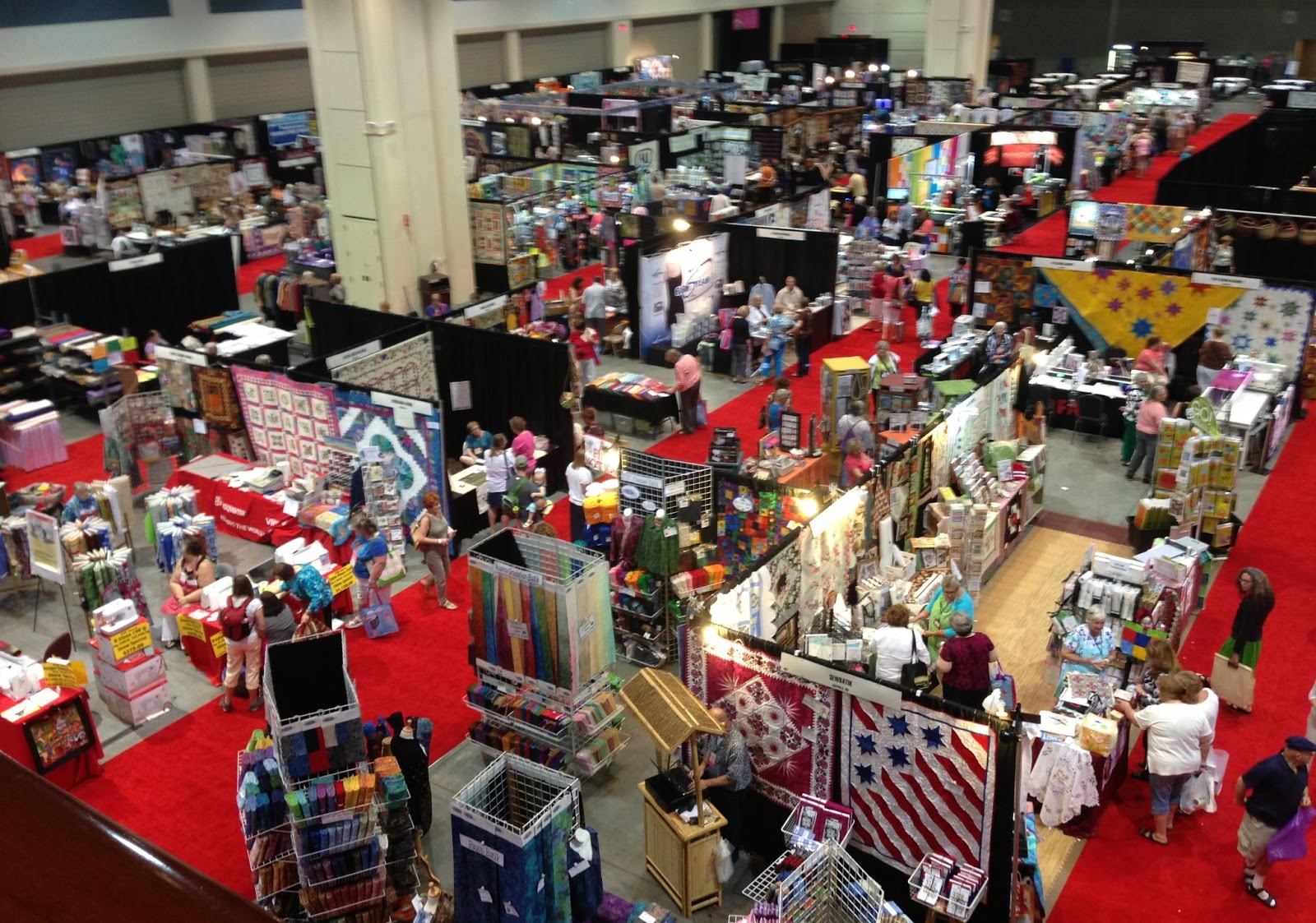 Quilty Sewing After the Sewing and Quilting Expo!