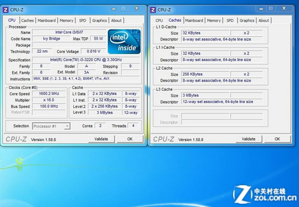 Intel Core I3 3220   -  2