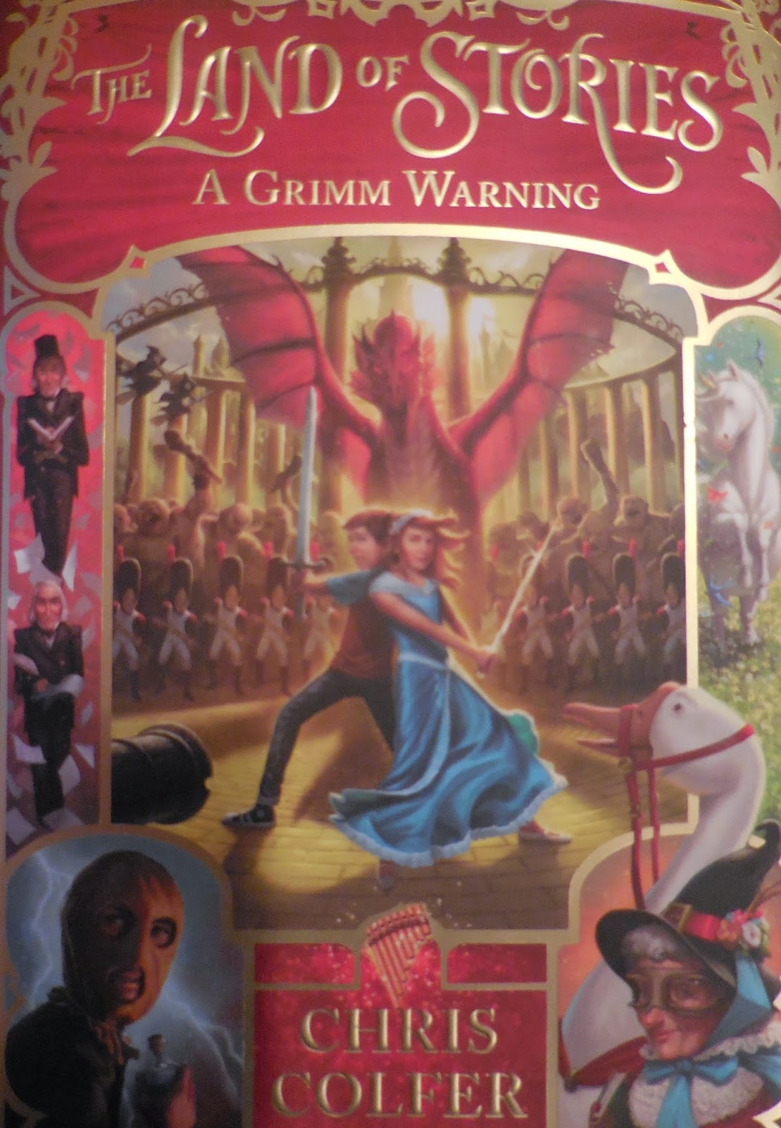 Books Children Treasure A Grimm Warning by Chris Colfer