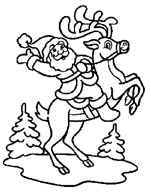 COLOREAR PAPA NOEL colorear papa noel: