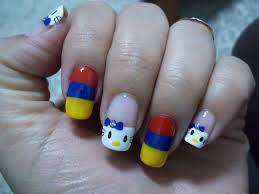 Uñas-Unhas-Nails Copa América Chile 2015 Uñas-Unhas-Nails Copa América Chile 2015
