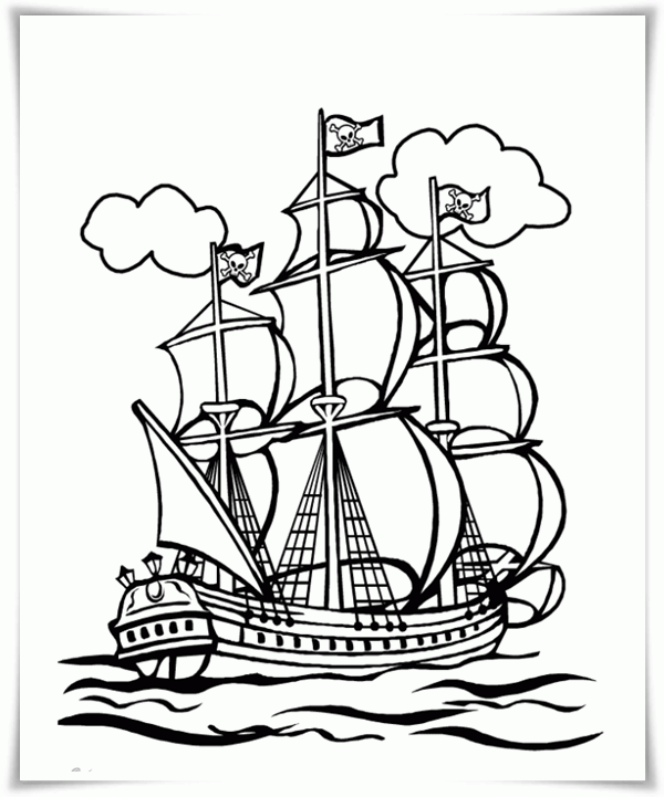Ausmalbilder zum Ausdrucken Ausmalbilder Piraten