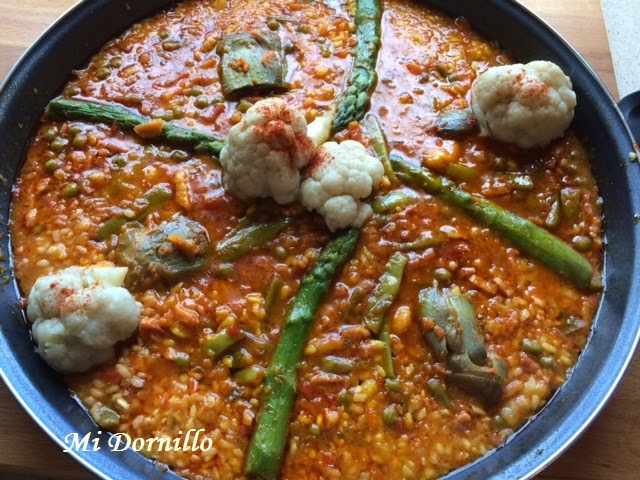 Arroz Meloso Con Verdura. (  Reto Recetas Sanas)