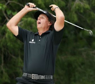 Phil Mickelson during the final round of the U.S. Open on Sunday. Phil Mickelson during the final round of the U.S. Open on Sunday.