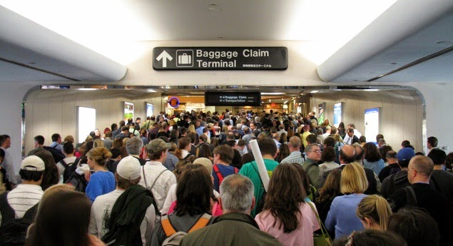 Five lines on airport for nursery class image