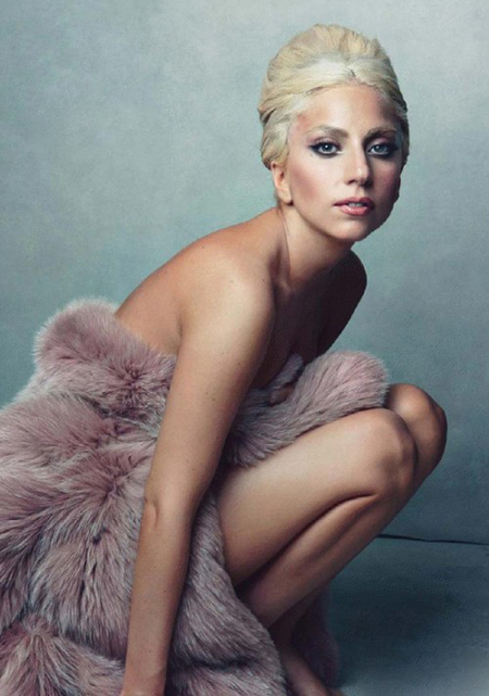 lady gaga vanity fair january 2012