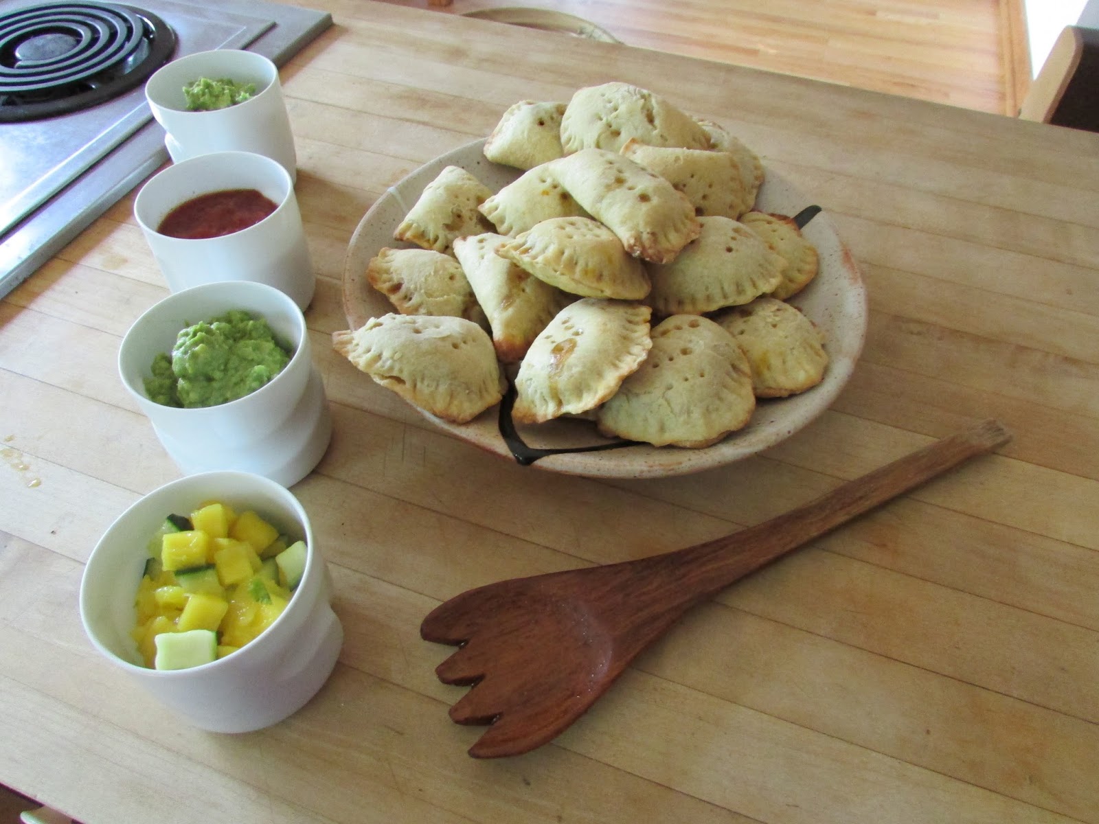 Snozzberry Pie Poblano, Sweet Potato & Black Bean Empanadas