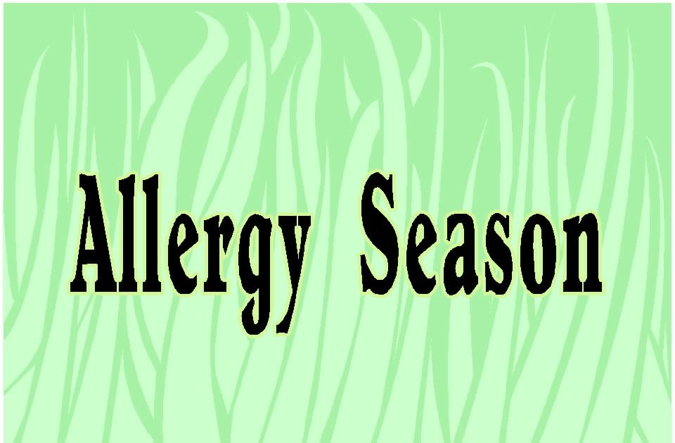 Free Posters and Signs Allergy Season