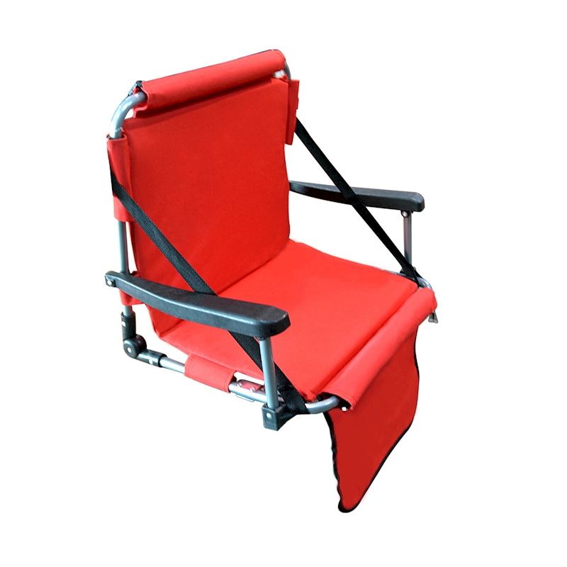 This folding stadium chair