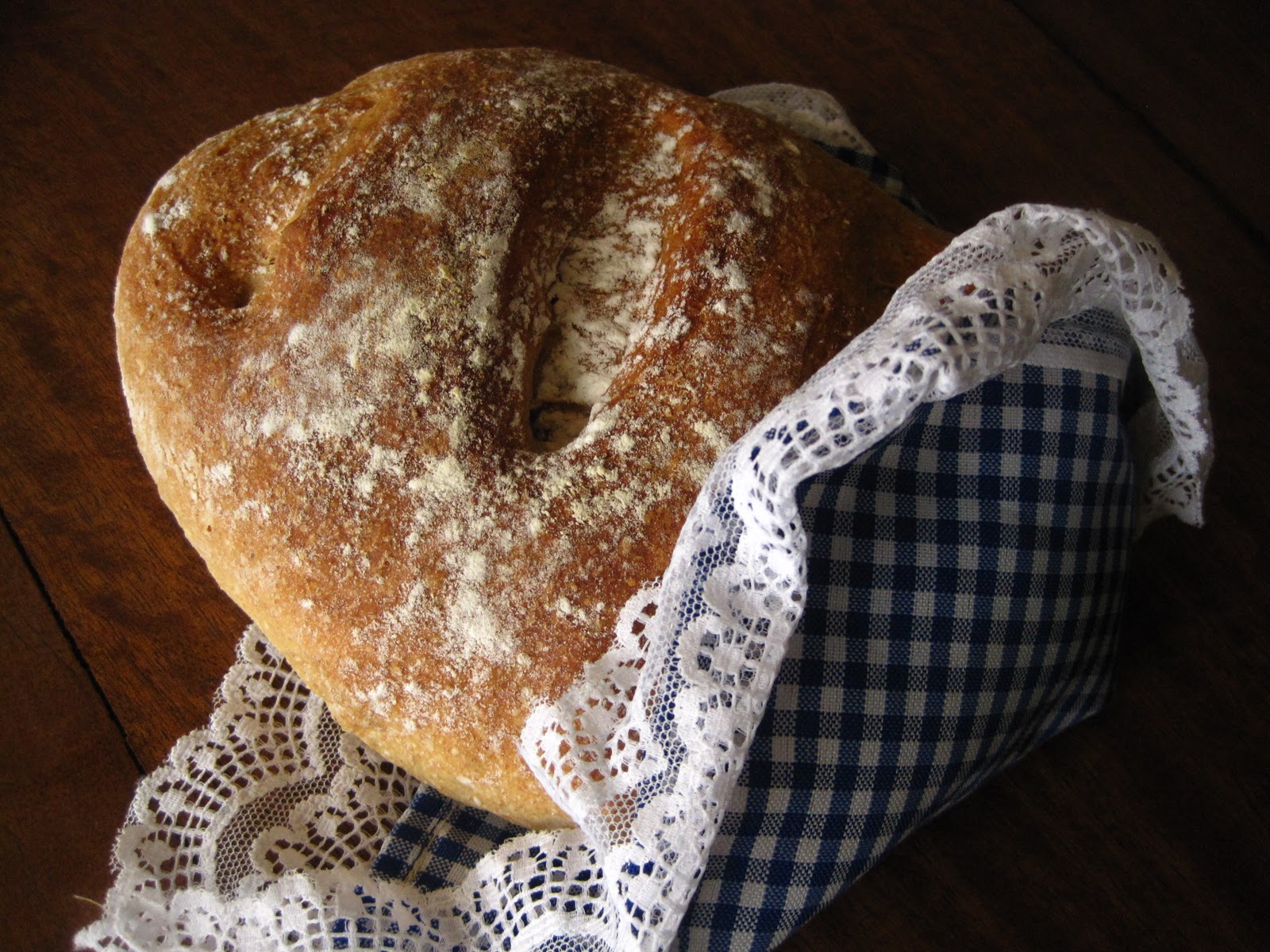 The Blue Cottage whole wheat bread