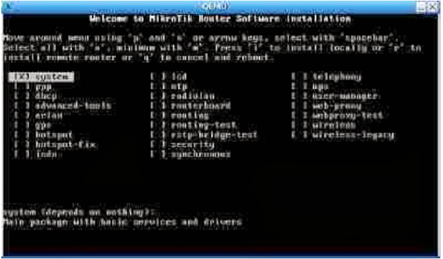 Tampilan Router Mikrotik Tampilan Router Mikrotik