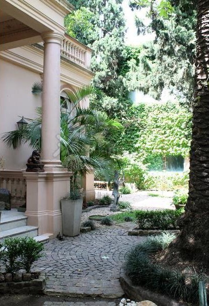 jardines de la mansión de natalia oreiro