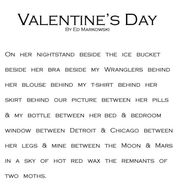 Poems for him sweet valentine 24 Romantic